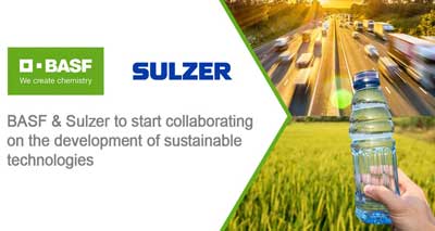 BASF/Sulzer to collaborate in renewable fuels/chemically recycled plastics