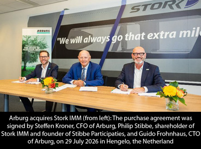 Arburg acquires Stork IMM; expands portfolio in large and packaging machines