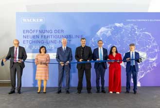 Wacker commissions EUR300 mn line for polysilicon in Germany Wacker commissions EUR300 mn line for polysilicon in Germany