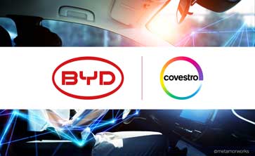 Covestro/BYD partner for mobility, energy and advanced technologies