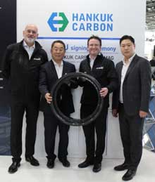 Dymag/Hankuk Carbon to mass manufacture carbon composite wheels