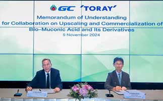 Toray/PTT Global Chemical to explore biomass-derived nylon