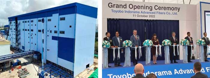 Expansions: Indorama/Toyobo open airbag yarn plant in Thailand; Alpla starts production at plant in Johannesburg