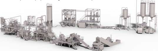 Coperion and Herbold display compounding/recycling solutions and for production of bioplastics
