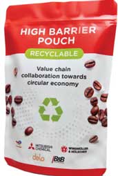 Three partners have jointly developed a recyclable packaging