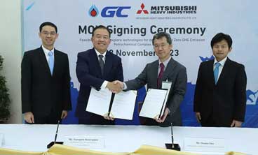 PTTGC/MHI to explore carbon neutral technology for petchem plant in Thailand