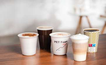 Extrusion machinery: Disposable coffee cups: SML compares PS, PP, PET and paper materials