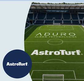 Aduro/AstroTurf collaborate on synthetic turf recycling