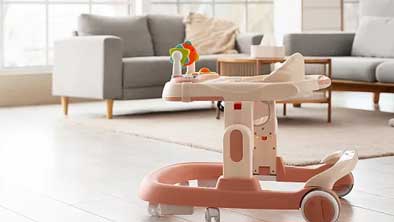 Smart living with TPEs in wireless earbuds, AED and baby walkers