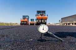 Asphalt road project shows promising use for recycled PE film 