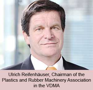 Ulrich Reifenhäuser, Chairman of the Plastics and Rubber Machinery Association in the VDMA