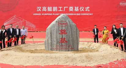 Henkel breaks ground on EUR120 mn adhesives facility in China