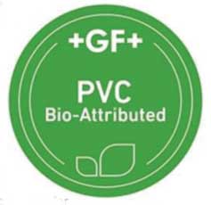 GF’s label for the new, bio-attributed PVC products