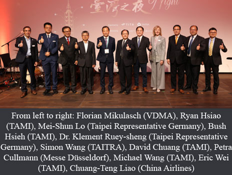 K2025: Taiwanese firms, supported by trade sector, showcase technologies