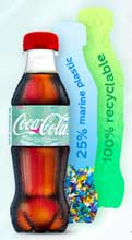 Coke works with Indorama and Ioniqa to produce bottles from marine plastics