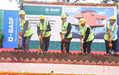 BASF breaks ground on new PU laboratory in Mumbai