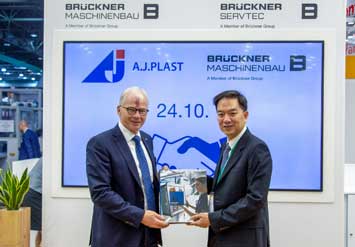 A.J. Plast contracts Brückner’s high-speed BOPP line