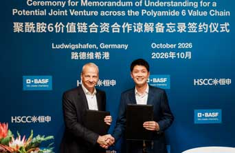BASF and HSCC explore potential joint venture across PA6 value chain