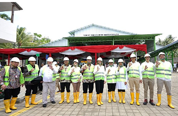 New material recovery centre launched under Project STOP in Indonesia